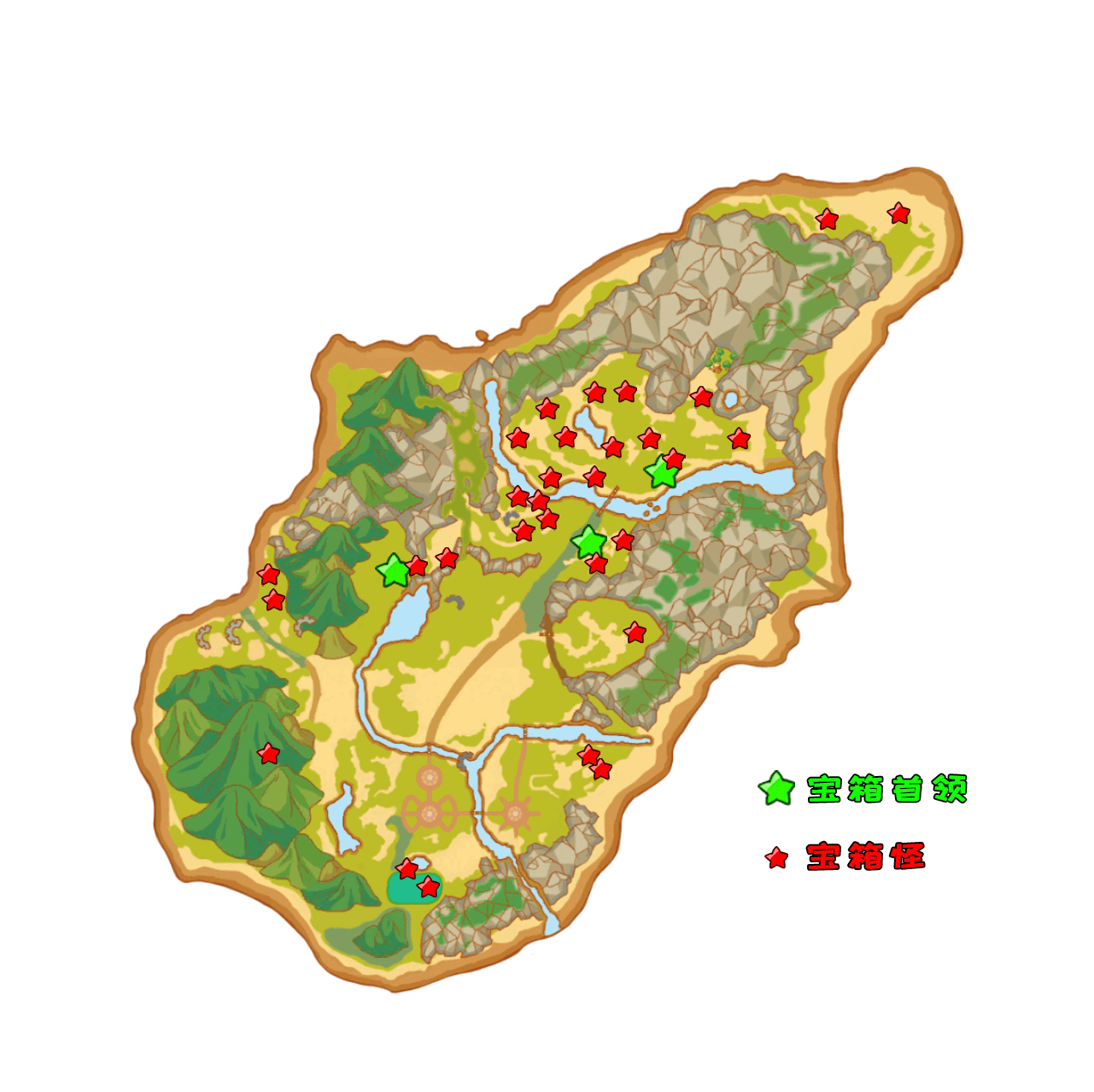 飞飞重逢天降宝藏活动宝藏箱点位大全(附超全点位图)