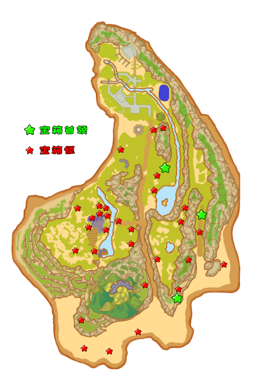 飞飞重逢天降宝藏活动宝藏箱点位大全(附超全点位图)